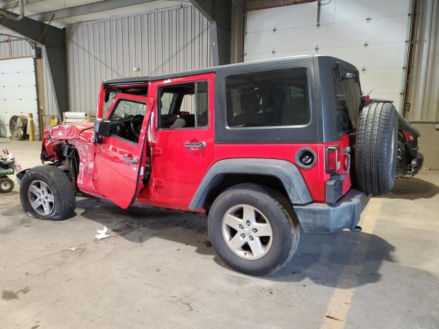 1C4BJWDG2FL749325 - 2015 JEEP WRANGLER U SPORT Rouge photo 2