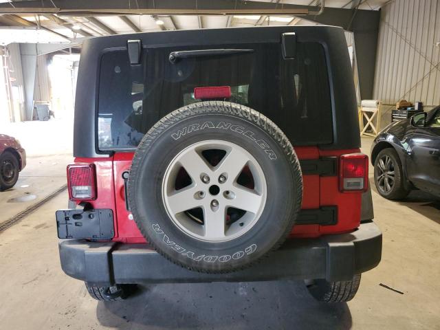 1C4BJWDG2FL749325 - 2015 JEEP WRANGLER U SPORT Rouge photo 6