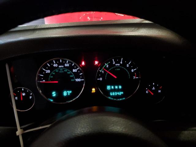 1C4BJWDG2FL749325 - 2015 JEEP WRANGLER U SPORT Rouge photo 9