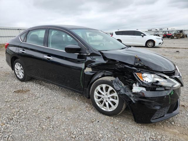 3N1AB7AP0KY322622 - 2019 NISSAN SENTRA S 黑色 照片 4