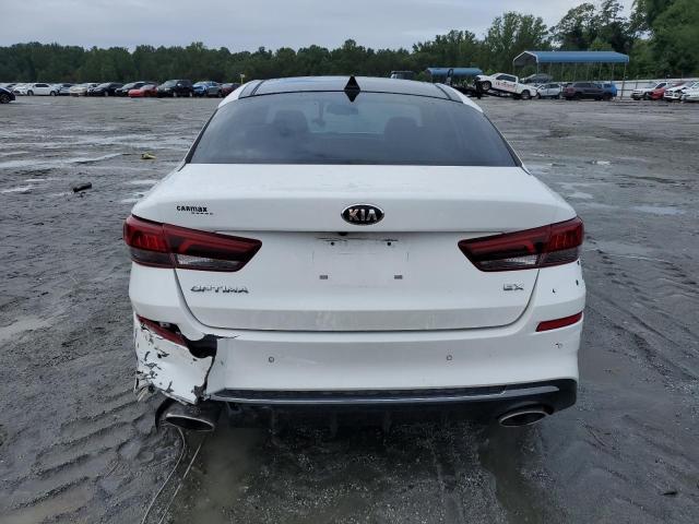 5XXGU4L16KG304563 - 2019 KIA OPTIMA EX WHITE photo 6