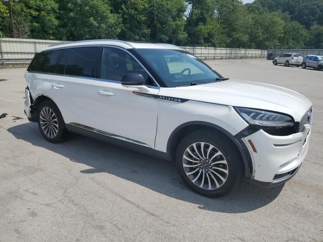 5LM5J7XC4NGL03477 - 2022 LINCOLN AVIATOR RESERVE Blanc photo 4