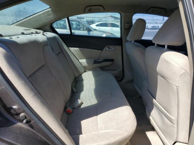 19XFB2F58CE304014 - 2012 HONDA CIVIC LX Մոխրագույն լուսանկար 10