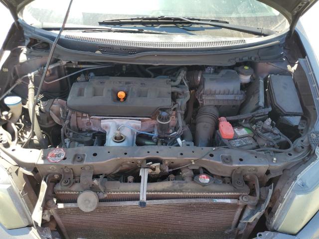19XFB2F58CE304014 - 2012 HONDA CIVIC LX Մոխրագույն լուսանկար 11