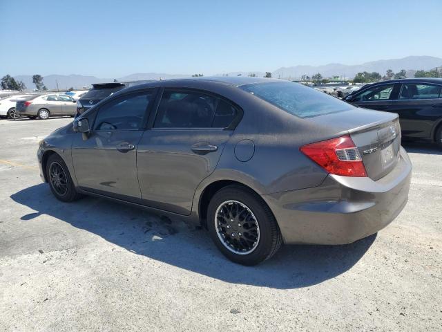 19XFB2F58CE304014 - 2012 HONDA CIVIC LX Մոխրագույն լուսանկար 2