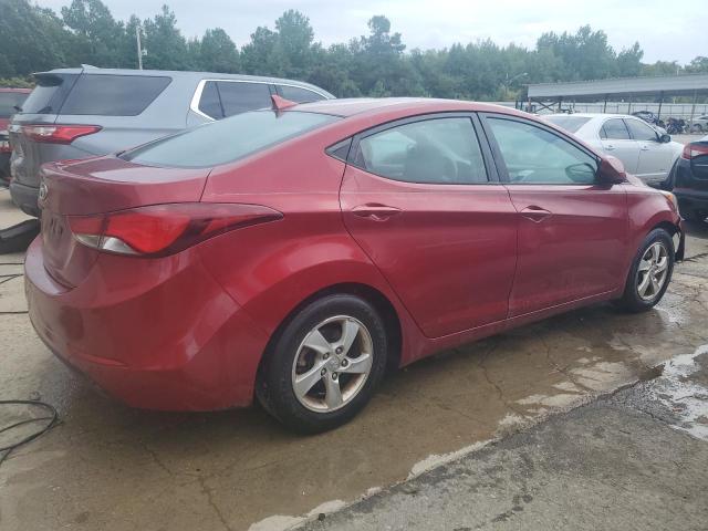 5NPDH4AE1EH542469 - 2014 HYUNDAI ELANTRA SE RED photo 3