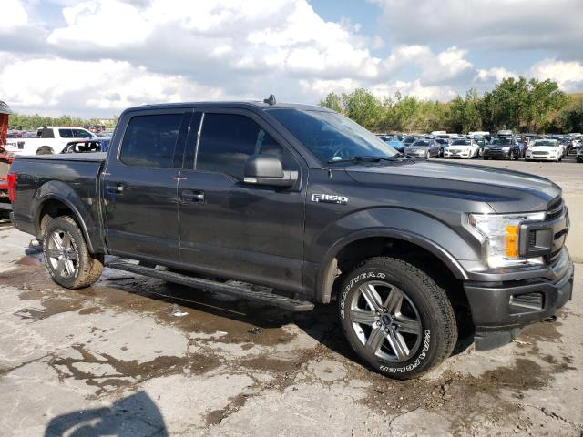 1FTEW1E54KKF15475 - 2019 FORD F150 SUPERCREW GRAY photo 4