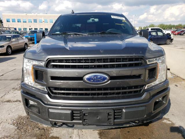 1FTEW1E54KKF15475 - 2019 FORD F150 SUPERCREW GRAY photo 5