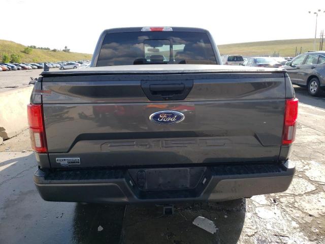 1FTEW1E54KKF15475 - 2019 FORD F150 SUPERCREW GRAY photo 6