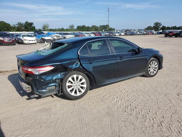 4T1B11HK3JU525027 - 2018 TOYOTA CAMRY L BLUE photo 3