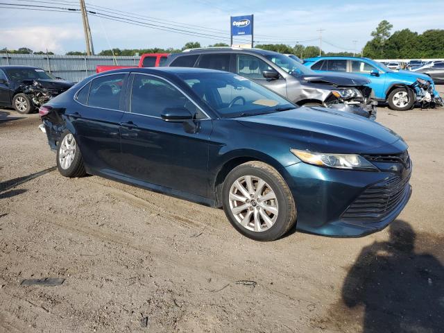 4T1B11HK3JU525027 - 2018 TOYOTA CAMRY L BLUE photo 4