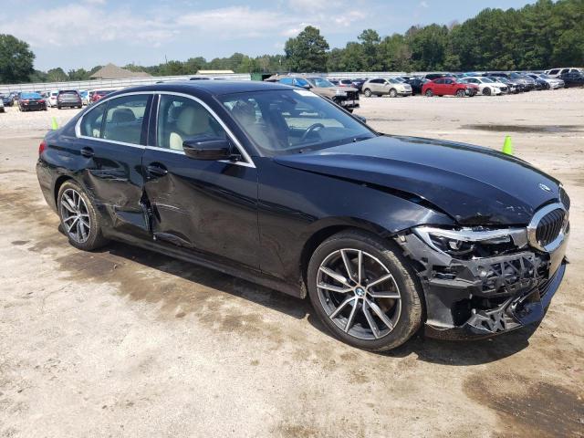 3MW5R1J04L8B11917 - 2020 BMW 330I BLACK photo 4