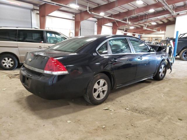 2G1WT57N291309379 - 2009 CHEVROLET IMPALA 1LT BLACK photo 3