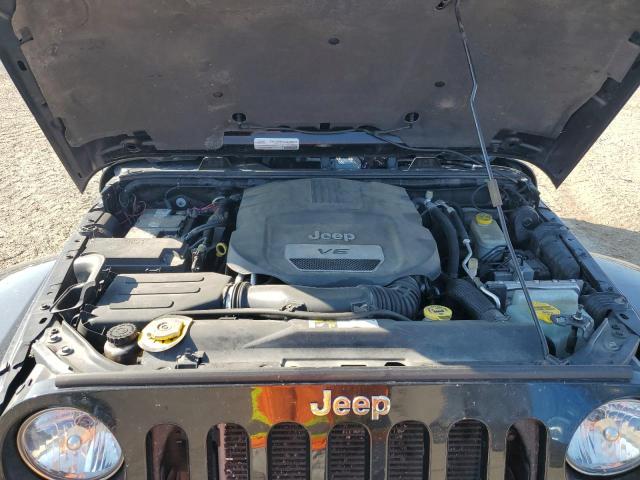 1C4BJWEG4FL721900 - 2015 JEEP WRANGLER U SAHARA BLACK photo 12