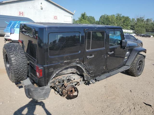 1C4BJWEG4FL721900 - 2015 JEEP WRANGLER U SAHARA BLACK photo 3