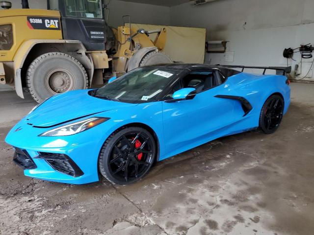 1G1YB3D44M5112474 - 2021 CHEVROLET CORVETTE STINGRAY 2LT BLUE photo 1