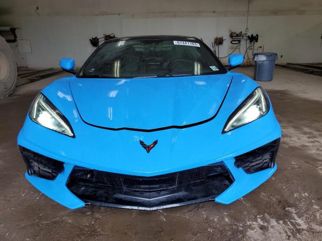 1G1YB3D44M5112474 - 2021 CHEVROLET CORVETTE STINGRAY 2LT BLUE photo 5