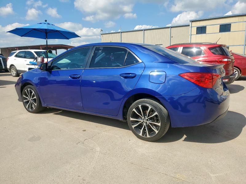 5YFBURHE4HP609367 - 2017 TOYOTA COROLLA L 蓝色 照片 2