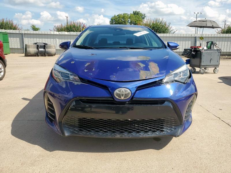 5YFBURHE4HP609367 - 2017 TOYOTA COROLLA L 蓝色 照片 5