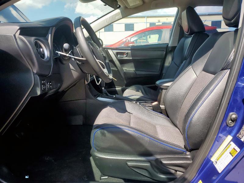 5YFBURHE4HP609367 - 2017 TOYOTA COROLLA L 蓝色 照片 7