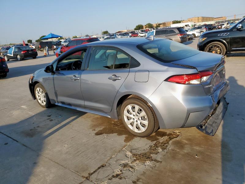 JTDEPMAE4NJ224442 - 2022 TOYOTA COROLLA LE SILVER photo 2