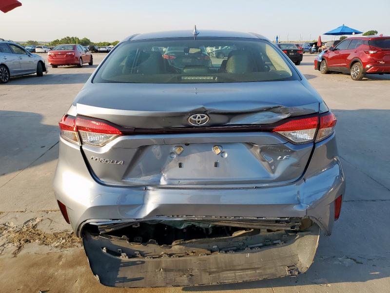 JTDEPMAE4NJ224442 - 2022 TOYOTA COROLLA LE SILVER photo 6