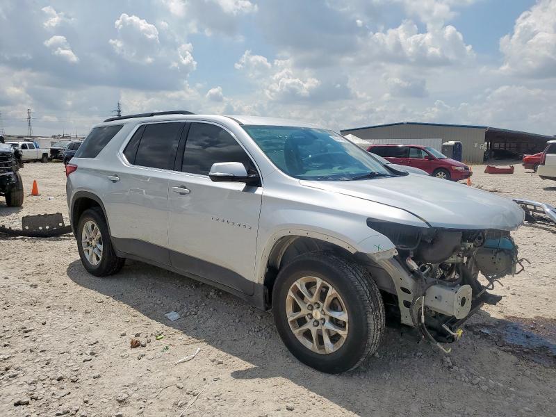 1GNERGKW7KJ237028 - 2019 CHEVROLET TRAVERSE LT فضي صورة 4