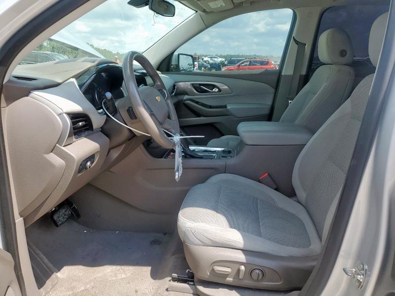 1GNERGKW7KJ237028 - 2019 CHEVROLET TRAVERSE LT فضي صورة 7