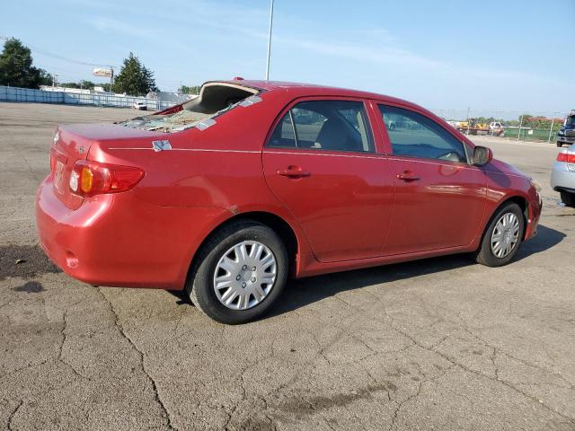 2T1BU40E79C177311 - 2009 TOYOTA COROLLA BASE RED photo 3