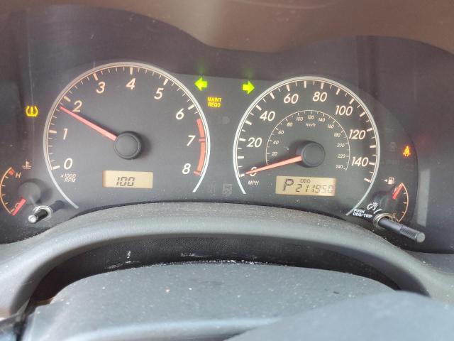 2T1BU40E79C177311 - 2009 TOYOTA COROLLA BASE RED photo 9