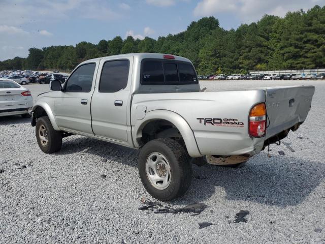 5TEGN92NX1Z831651 - 2001 TOYOTA TACOMA DOUBLE CAB PRERUNNER SILVER photo 2