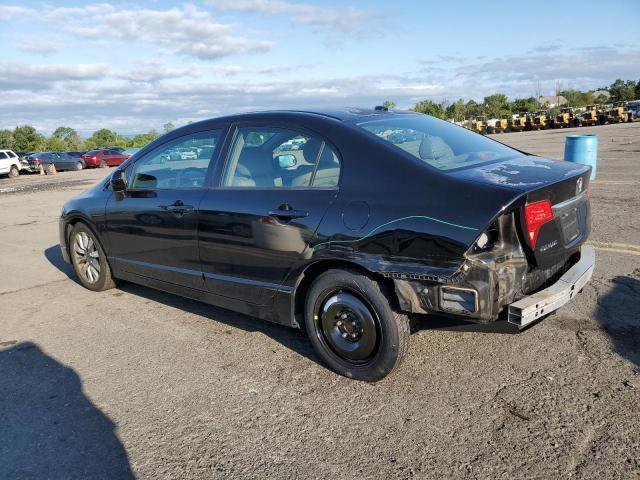 2HGFA1F93AH562122 - 2010 HONDA CIVIC EXL შავი ფოტო 2