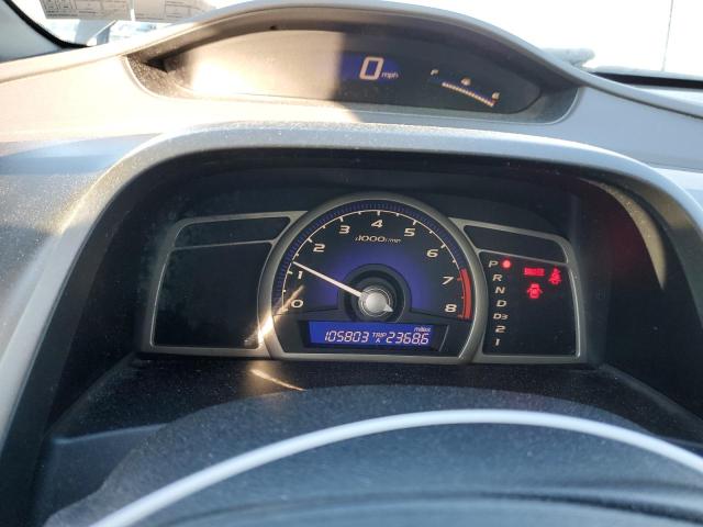 2HGFA1F93AH562122 - 2010 HONDA CIVIC EXL შავი ფოტო 9