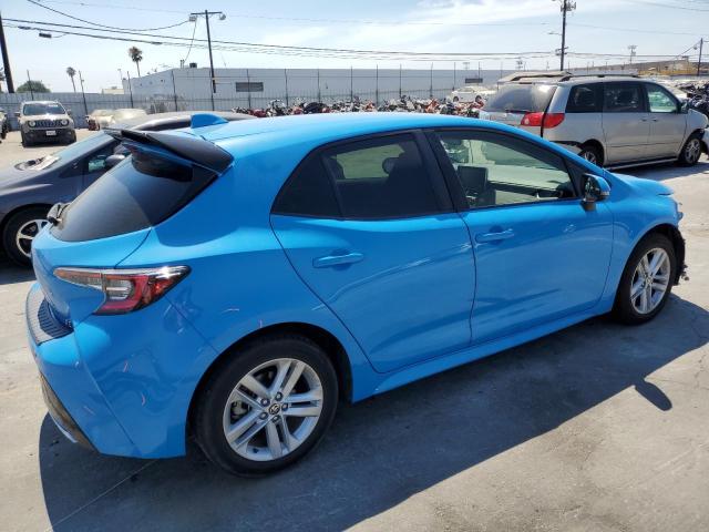 JTNK4RBE8K3064715 - 2019 TOYOTA COROLLA SE ლურჯი ფოტო 3