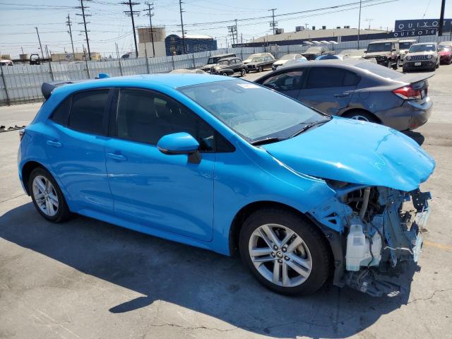 JTNK4RBE8K3064715 - 2019 TOYOTA COROLLA SE ლურჯი ფოტო 4