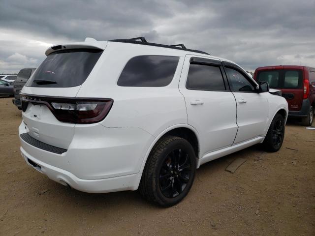 1C4RDJDG0LC412270 - 2020 DODGE DURANGO GT WHITE photo 3