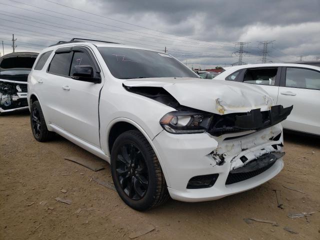 1C4RDJDG0LC412270 - 2020 DODGE DURANGO GT WHITE photo 4