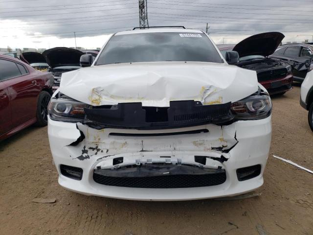 1C4RDJDG0LC412270 - 2020 DODGE DURANGO GT WHITE photo 5