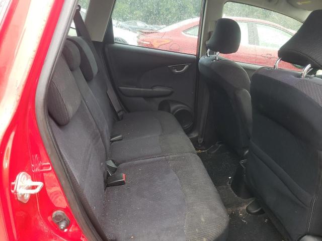 JHMGE8H56DC023235 - 2013 HONDA FIT SPORT RED photo 10