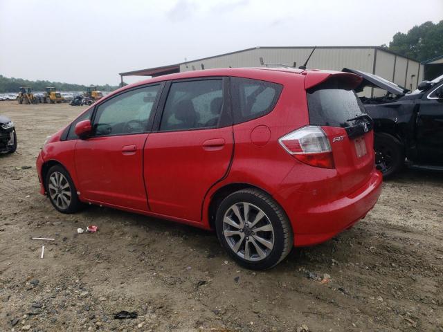 JHMGE8H56DC023235 - 2013 HONDA FIT SPORT RED photo 2