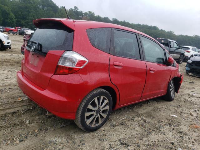 JHMGE8H56DC023235 - 2013 HONDA FIT SPORT RED photo 3