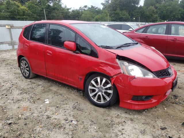 JHMGE8H56DC023235 - 2013 HONDA FIT SPORT RED photo 4