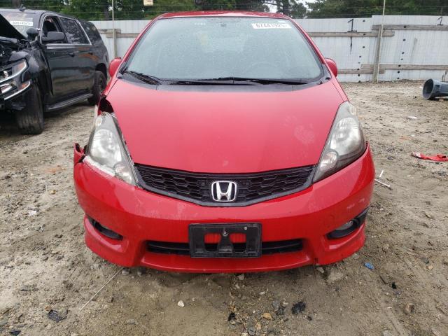 JHMGE8H56DC023235 - 2013 HONDA FIT SPORT RED photo 5
