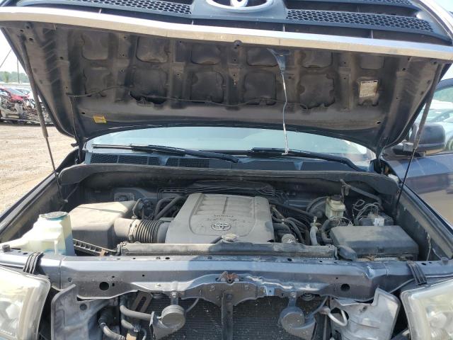 5TFUW5F15AX144245 - 2010 TOYOTA TUNDRA DOUBLE CAB SR5 GRAY photo 11