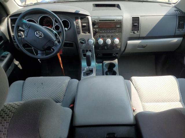 5TFUW5F15AX144245 - 2010 TOYOTA TUNDRA DOUBLE CAB SR5 GRAY photo 8