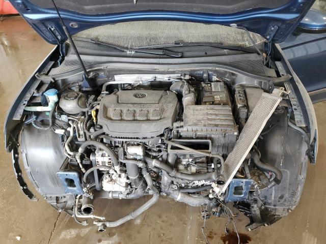 3VV2B7AX6LM155159 - 2020 VOLKSWAGEN TIGUAN SE Көк фото 12