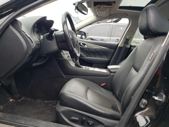 JN1BV7AR7FM411058 - 2015 INFINITI Q50 BASE BLACK photo 7