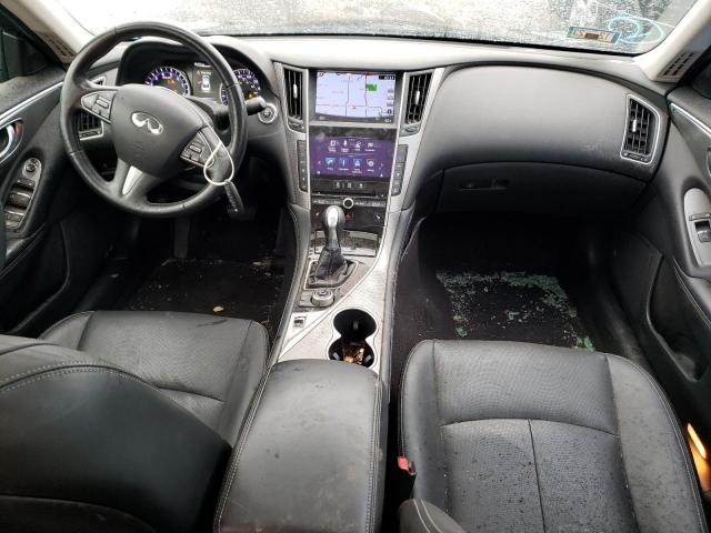 JN1BV7AR7FM411058 - 2015 INFINITI Q50 BASE BLACK photo 8