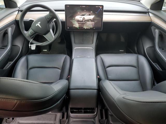 5YJ3E1EB8NF271444 - 2022 TESLA MODEL 3 Weiß Foto 8