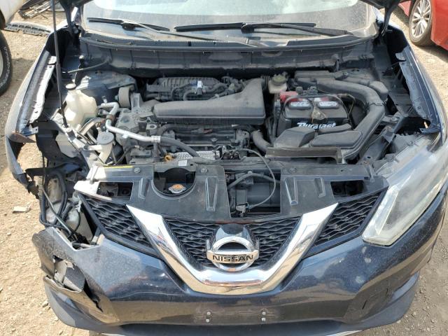 KNMAT2MT1GP602662 - 2016 NISSAN ROGUE S BLUE photo 12
